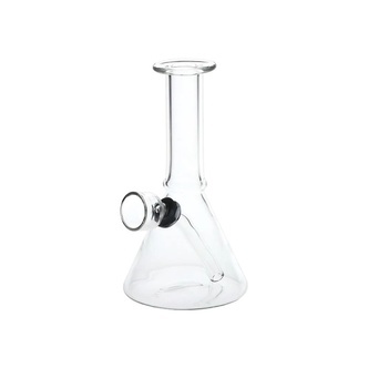 Cachimbo de &aacute;gua mini de vidro beaker: pequeno mas potente