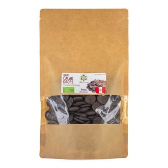 Gotas de cacau cru - Peru