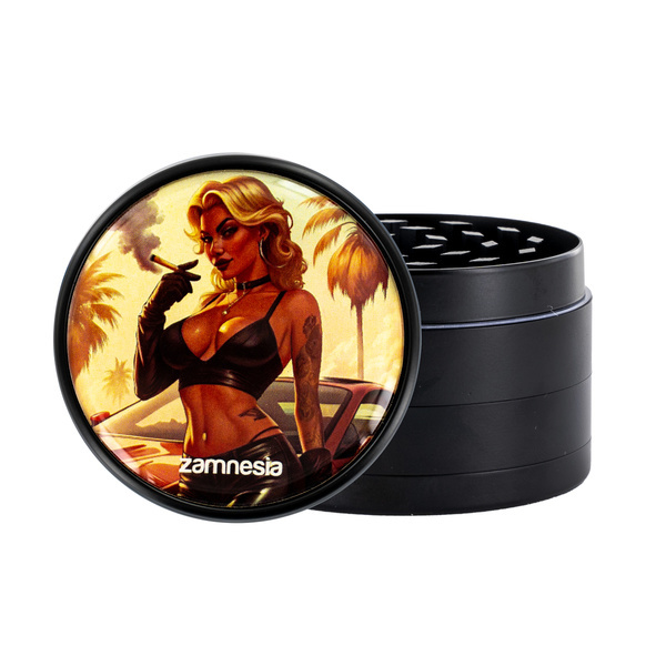 Colecção de moinhos de metal Bad Bitches (TRIBE) - 4 partes Ø63mm