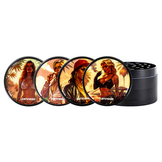 Coleção de moinhos metálicos Bad Bitches (TRIBE) - 4 peças Ø63mm