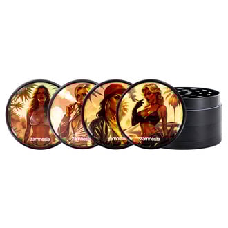 Colecção de moinhos de metal Bad Bitches (TRIBE) - 4 partes Ø63mm