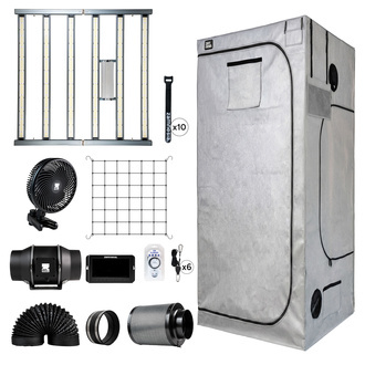 Kit de cultivo indoor 120x120 (Zamnesia)