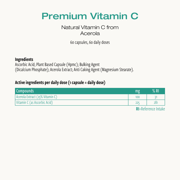 Premium Vitamina C (Cibdol)