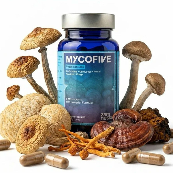 MycoFive Cápsulas de Cogumelos (Zamnesia)