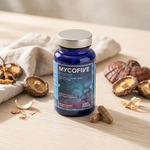 MycoFive Cápsulas de Cogumelos (Zamnesia)