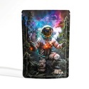 Saco de Armazenamento Cosmic Flower Power com Fecho Z-Lock (Grande)