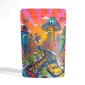 Saco de Reserva Trippy Toons Z-Lock (Extra Grande)