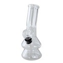 Mini bong de vidro (Black Leaf)