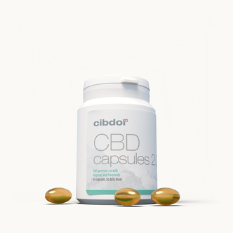 CBD Softgels 15% 1500mg (Cibdol)
