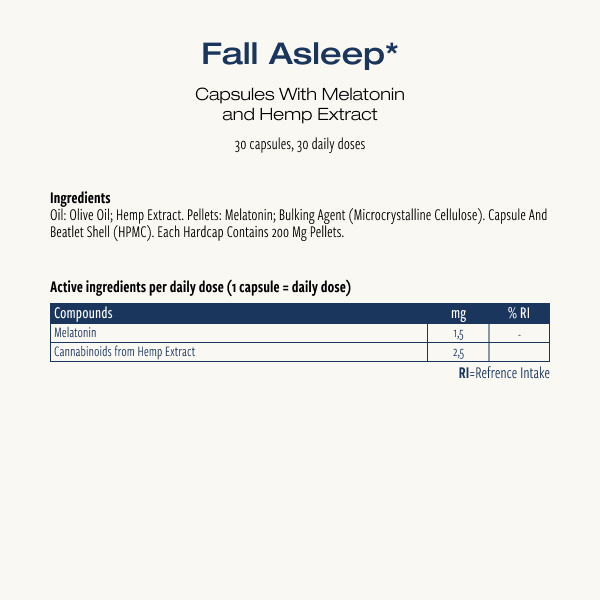 Fall Asleep Cápsulas (Cibdol)