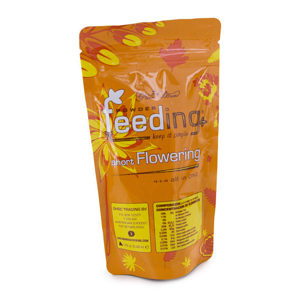 PowderFeeding para florações rápidas