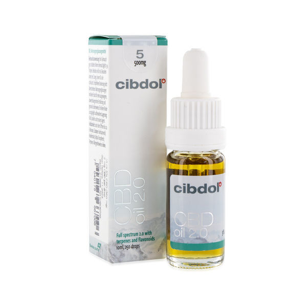 Óleo CBD 5% (Cibdol)
