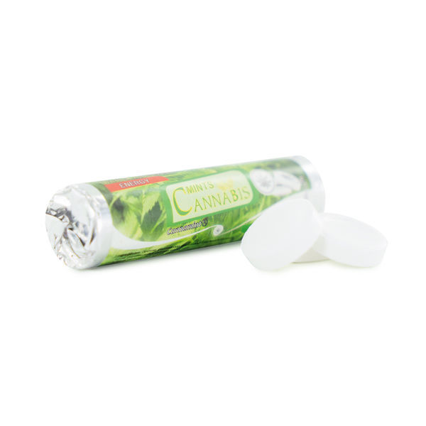 Rebuçados de canábis com dextrose