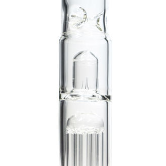 Bong em vidro para ervas e óleos Black Leaf