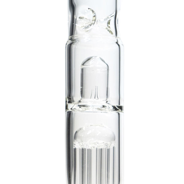 Bong em vidro para ervas e óleos Black Leaf