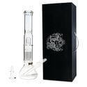 Bong em vidro para ervas e óleos Black Leaf