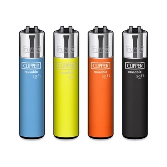 Isqueiro edi&ccedil;&atilde;o Soft Touch (Clipper)