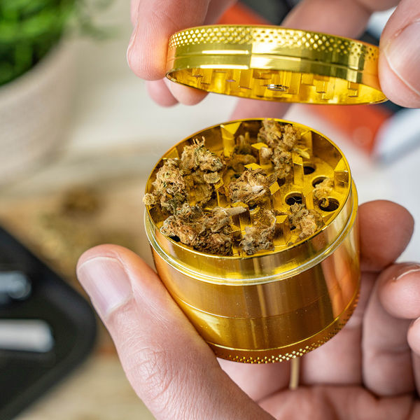 Grinder de metal 24K Gold