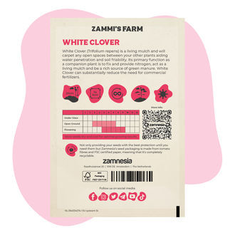 Pack Amigo de Trevo-Branco (Trifolium repens)