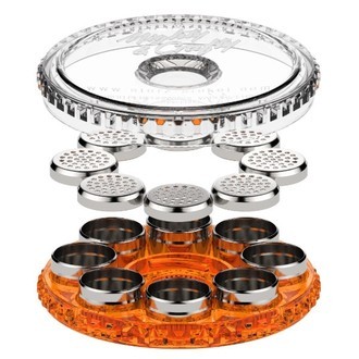 Carregador com 8 cápsulas de doseamento