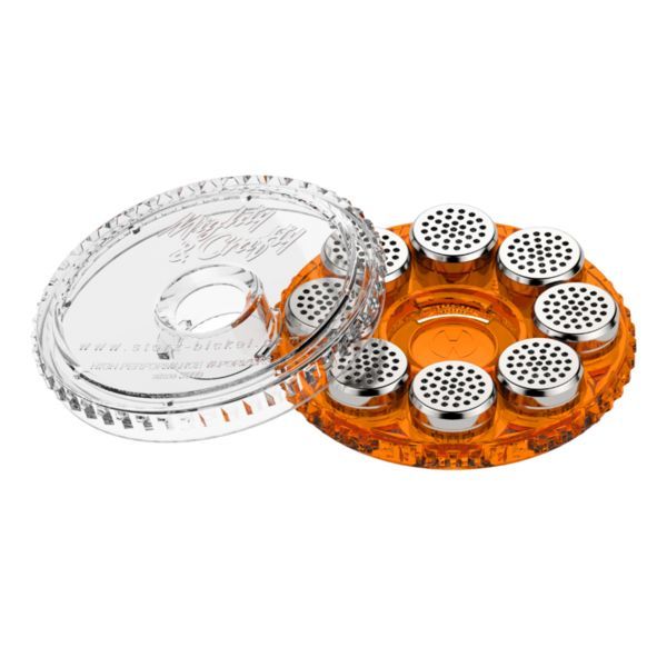 Carregador com 8 cápsulas de doseamento