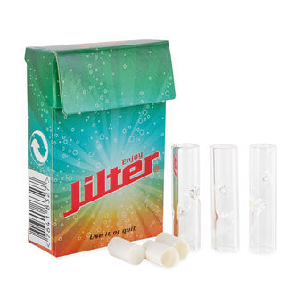 Filtros Jilter + 3 boquilhas XL de vidro