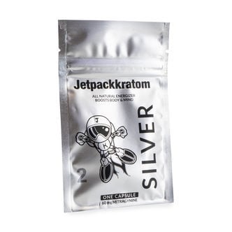 Jetpackkratom SILVER Extracto - Cápsulas