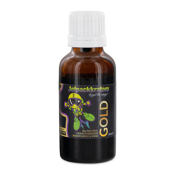 Jetpackkratom GOLD Extrato Líquido - 80mg