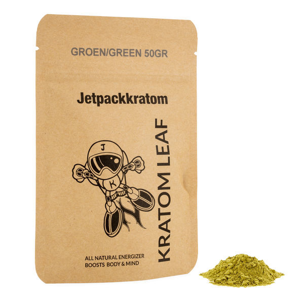 Jetpackkratom Kratom Green em pó