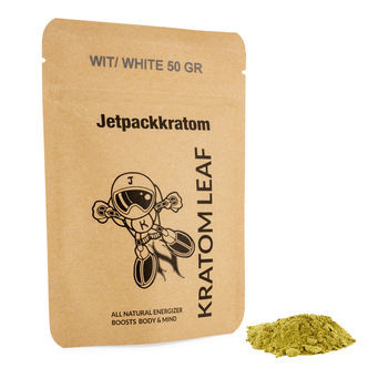 JetpackKratom Pó de Kratom Branco