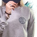Zamnesia crop top sweater | mulher