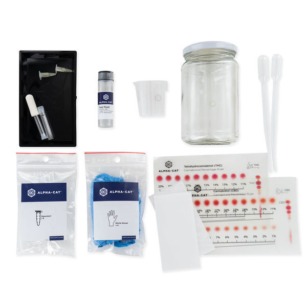 Kit Mini de Teste de Canabinoides Alpha-Cat