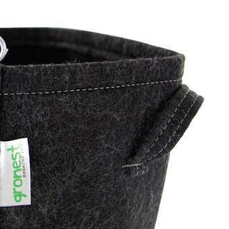 Vaso de tecido geotêxtil