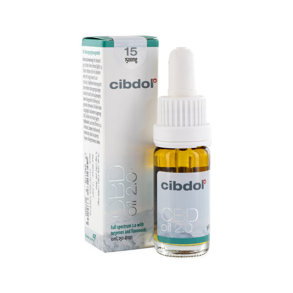 Óleo de CBD 15% (Cibdol)