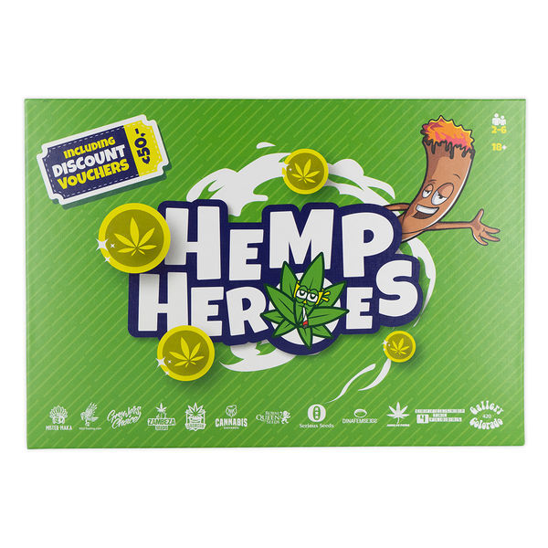 Jogo de tabuleiro Hemp Heroes