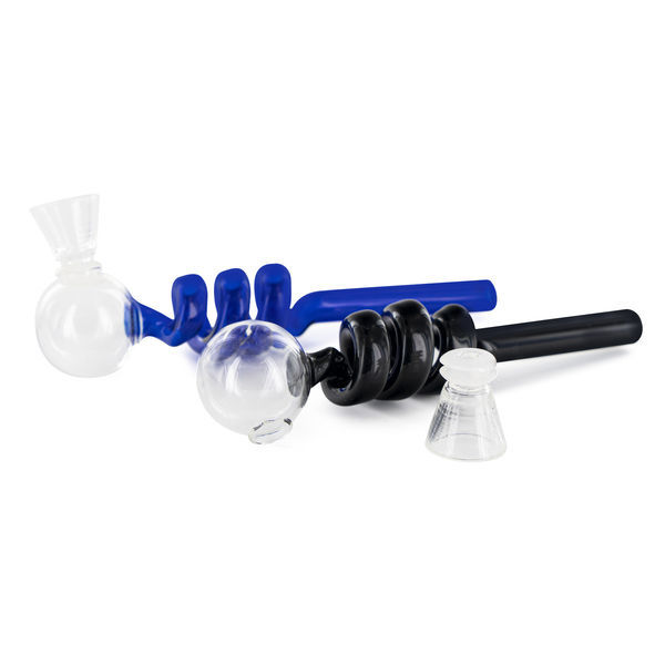 Cachimbo em vidro espiral para DMT