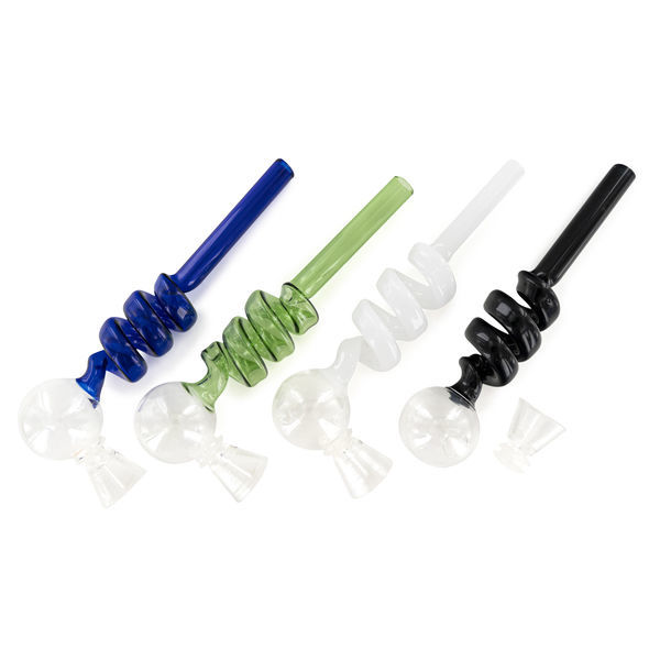 Cachimbo em vidro espiral para DMT