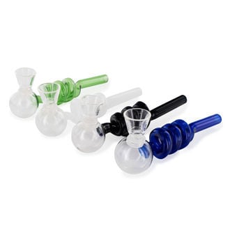 Cachimbo em vidro espiral para DMT