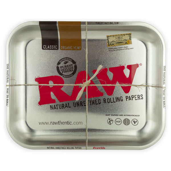RAW Rolling Tray Prateada
