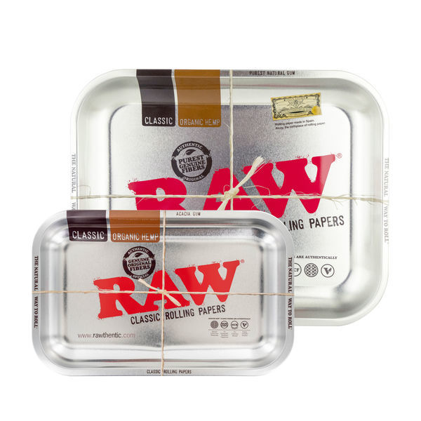 RAW Rolling Tray Prateada