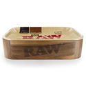 Caixa de Madeira RAW com Tampa em Tabuleiro