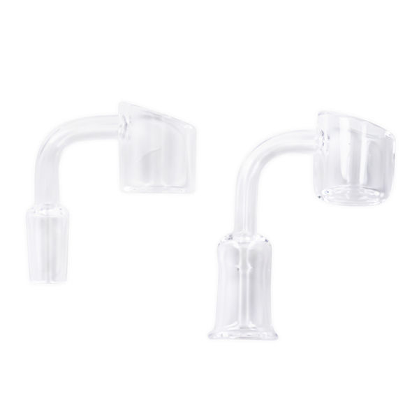 Banger em vidro de quartzo com ângulo de 90°