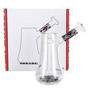 Cachimbo de água em vidro (K. Haring)