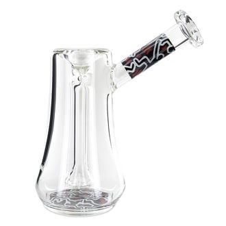Cachimbo de água em vidro (K. Haring)