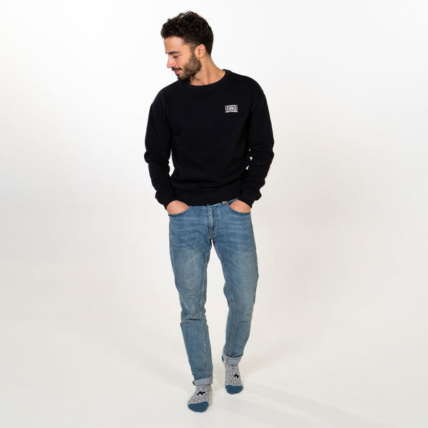 Sweatshirt Zamnesia Icon | Preto