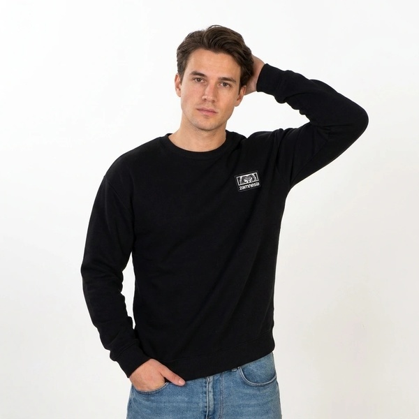Sweatshirt Zamnesia Icon | Preto