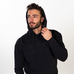 Hoodie Zamnesia bordado | Preto