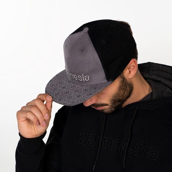 Zamnesia Snapback Cap Cinzento