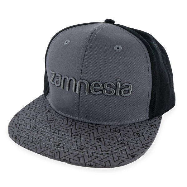 Zamnesia Snapback Cap Cinzento