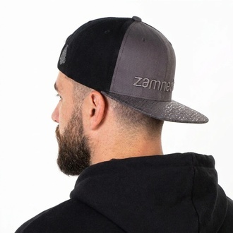 Zamnesia Snapback Cap Cinzento